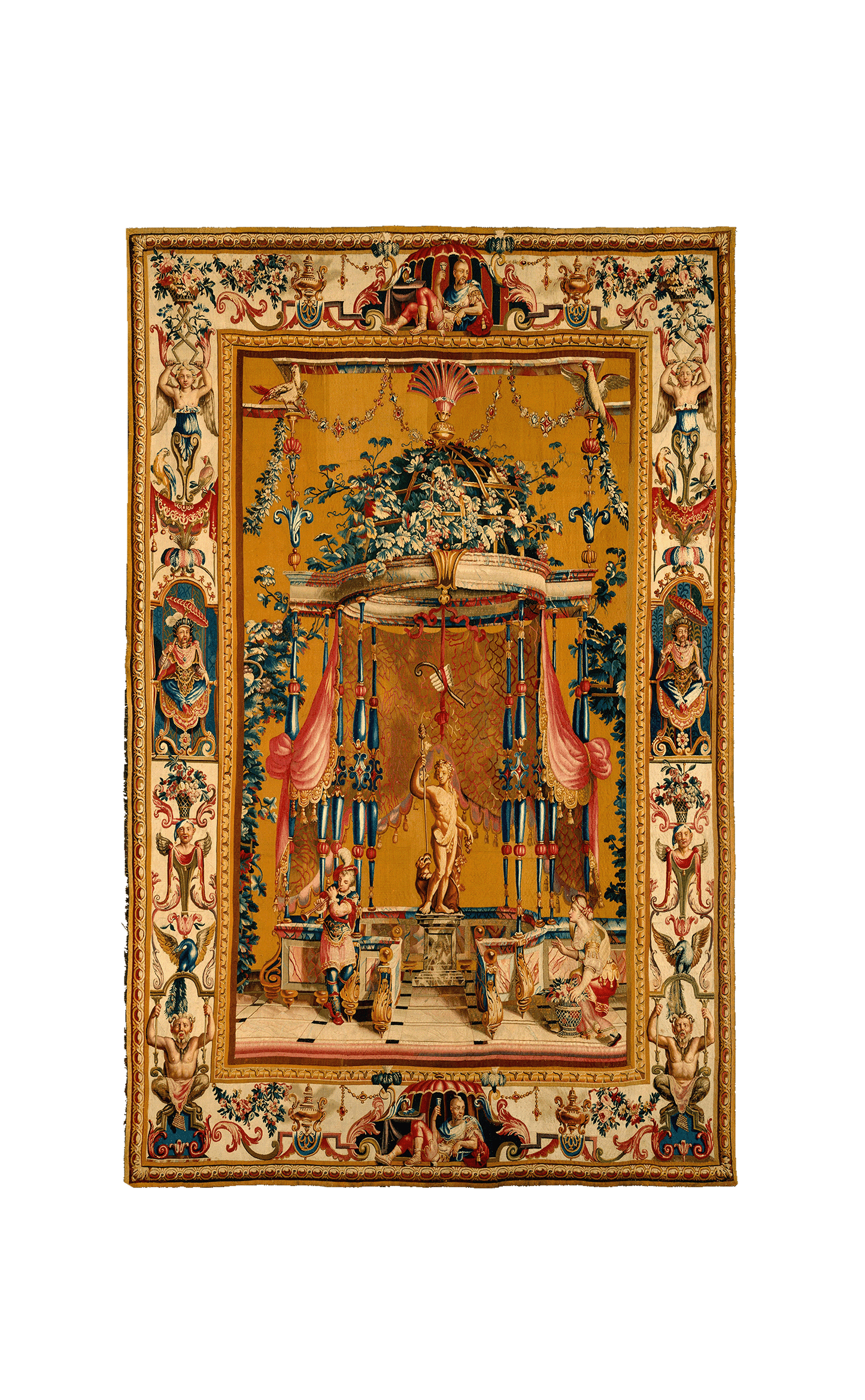 The Offering to Bacchus Tapestry Berain Grotesque RE859814