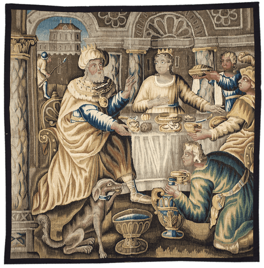 The Banquet of Kings: A Tapestry of Regal Opulence RE353132