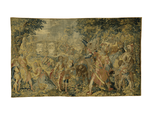 The Noble Hunt in the Enchanted Forest Tapestry Reproduction RE484354