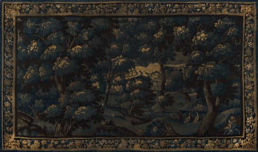 The Dark Verdure Tapestry: A Masterpiece of Deep, Enigmatic Beauty RE611938