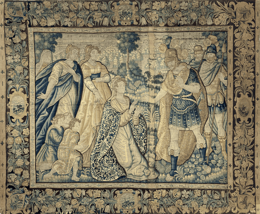 Exquisite Classical Tapestry: A Masterpiece of Diplomatic Ceremony, Regal Beauty, and Timeless Elegance for Your Home RE722856