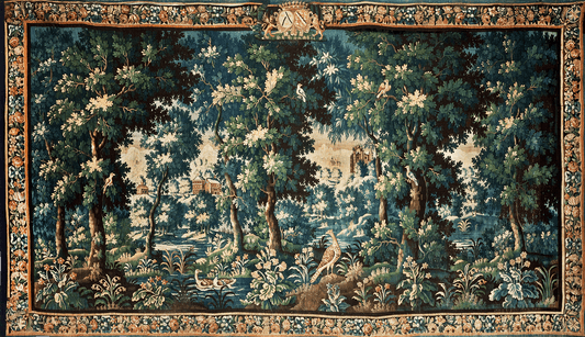 Verdant Masterpiece: Transform Your Space with the Luxurious Verdure Tapestry RE772146