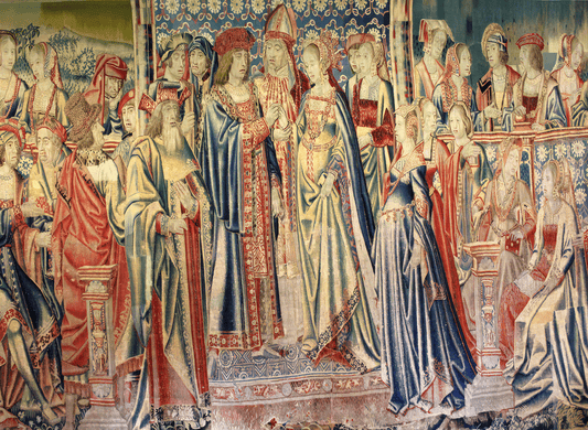 The Wedding of Mary Tudor and Louis XII of France  Tapestry RE144981