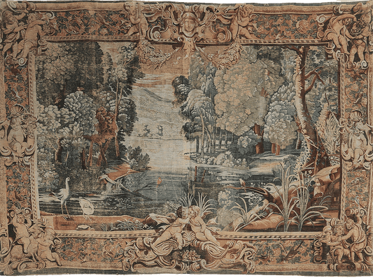 REGAL Luxury Wall Hanging 18th Century Tapestry Reproduction Romantic RE358966