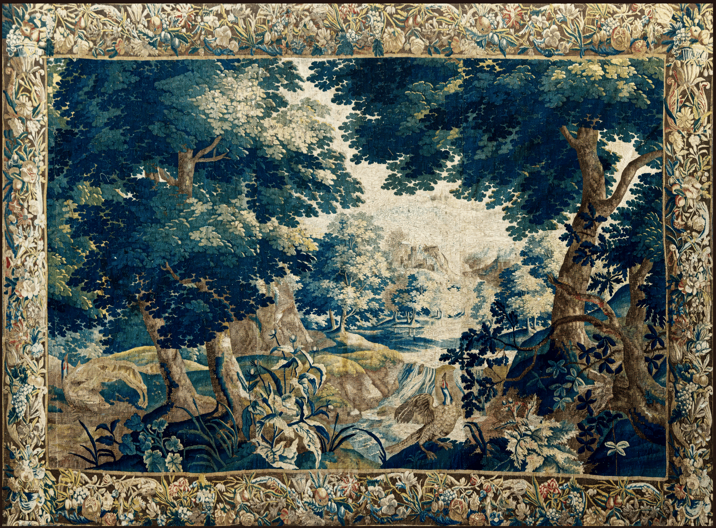 Magnificent Fantastical Scenic Verdure Tapestry RE67483