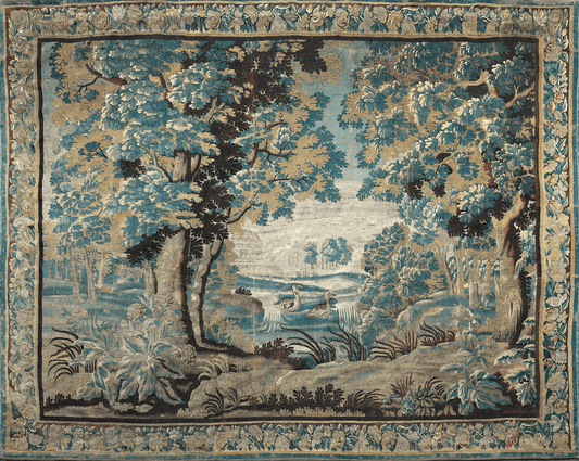 The Serene Woodland Tapestry: A Celebration of Nature's Tranquility RE586465