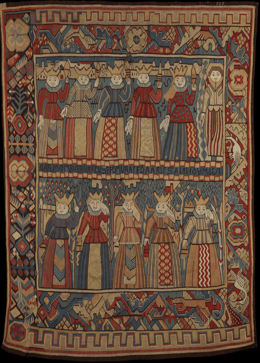 Rare Medieval Tapestry RE687368