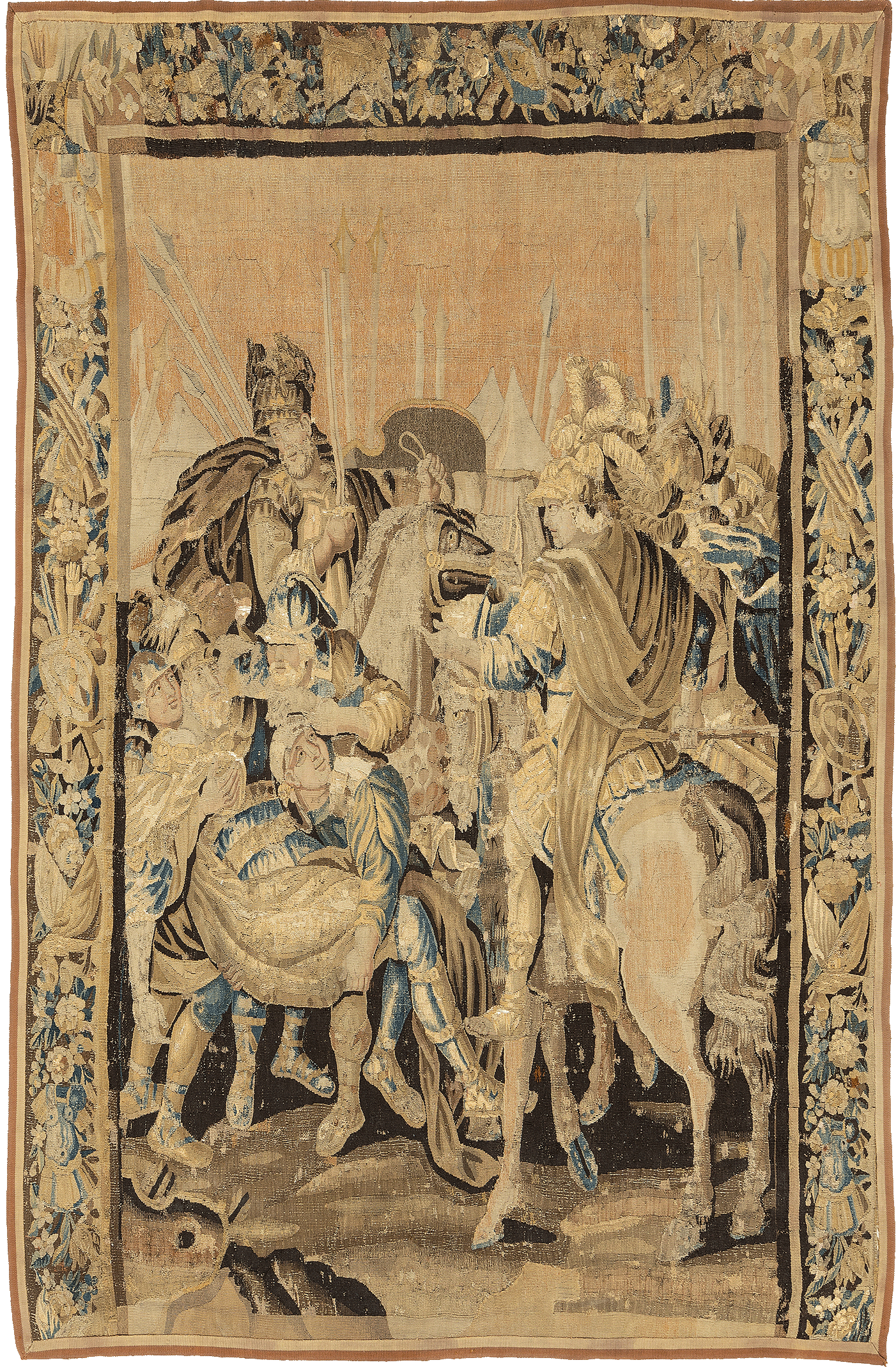 Regal Glorious Flemish Tapestry Reproduction RE770929