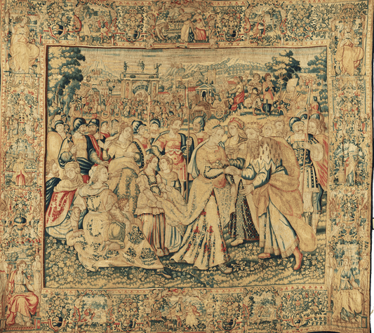 A Royal Affair: The Magnificent Tapestry of Courtly Splendor RE957471