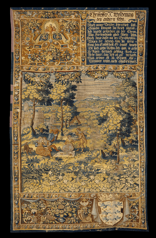 Pastoral Elegance: The Enchanting Woodland Picnic Tapestry RE676768