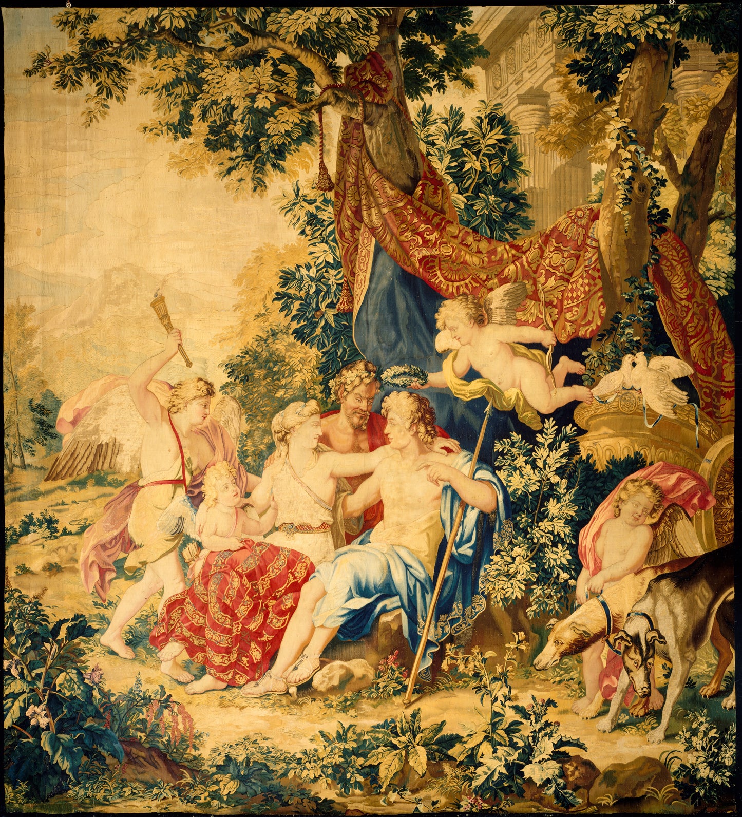 Venus and Adonis from a set of Mythological Subjects after Raphael RE346507