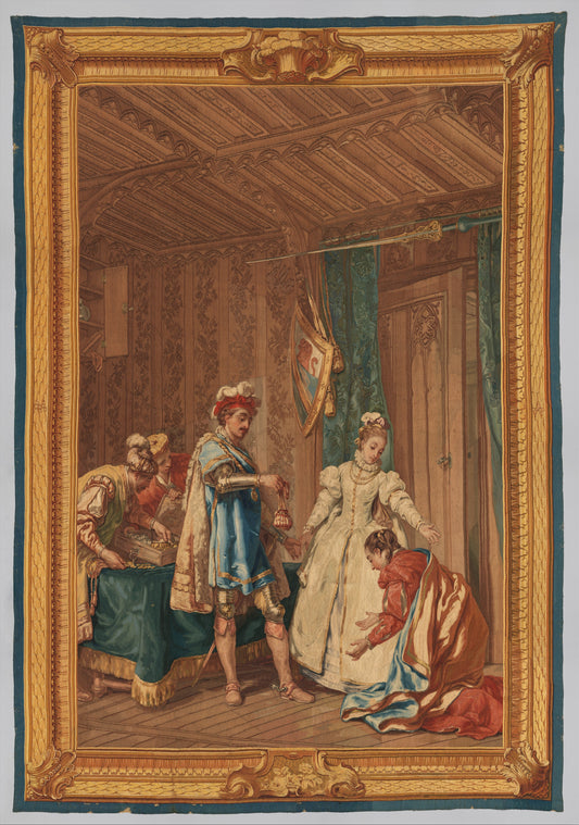 The Continence of Bayard from a set of The History of France RE461107