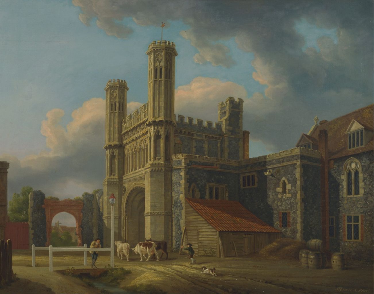 St. Augustine's Gate, Canterbury by Michael "Angelo" Rooker 1778 RE90728415