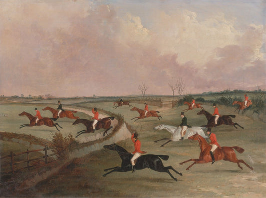 John Dalby the Quorn Hunt in Full Cry: Second Horses 1835 RE98046400