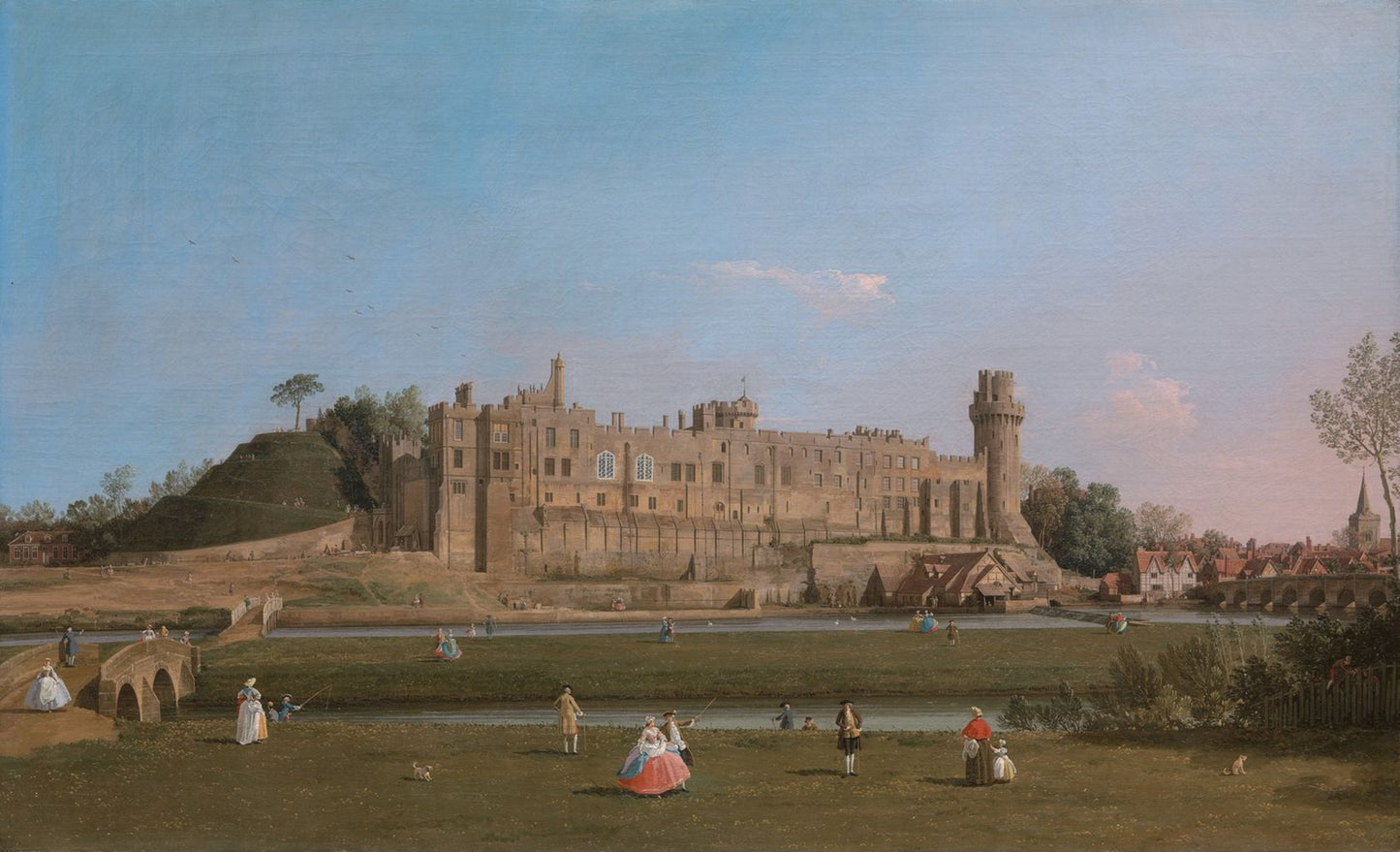 Canaletto, Warwick Castle, 1748